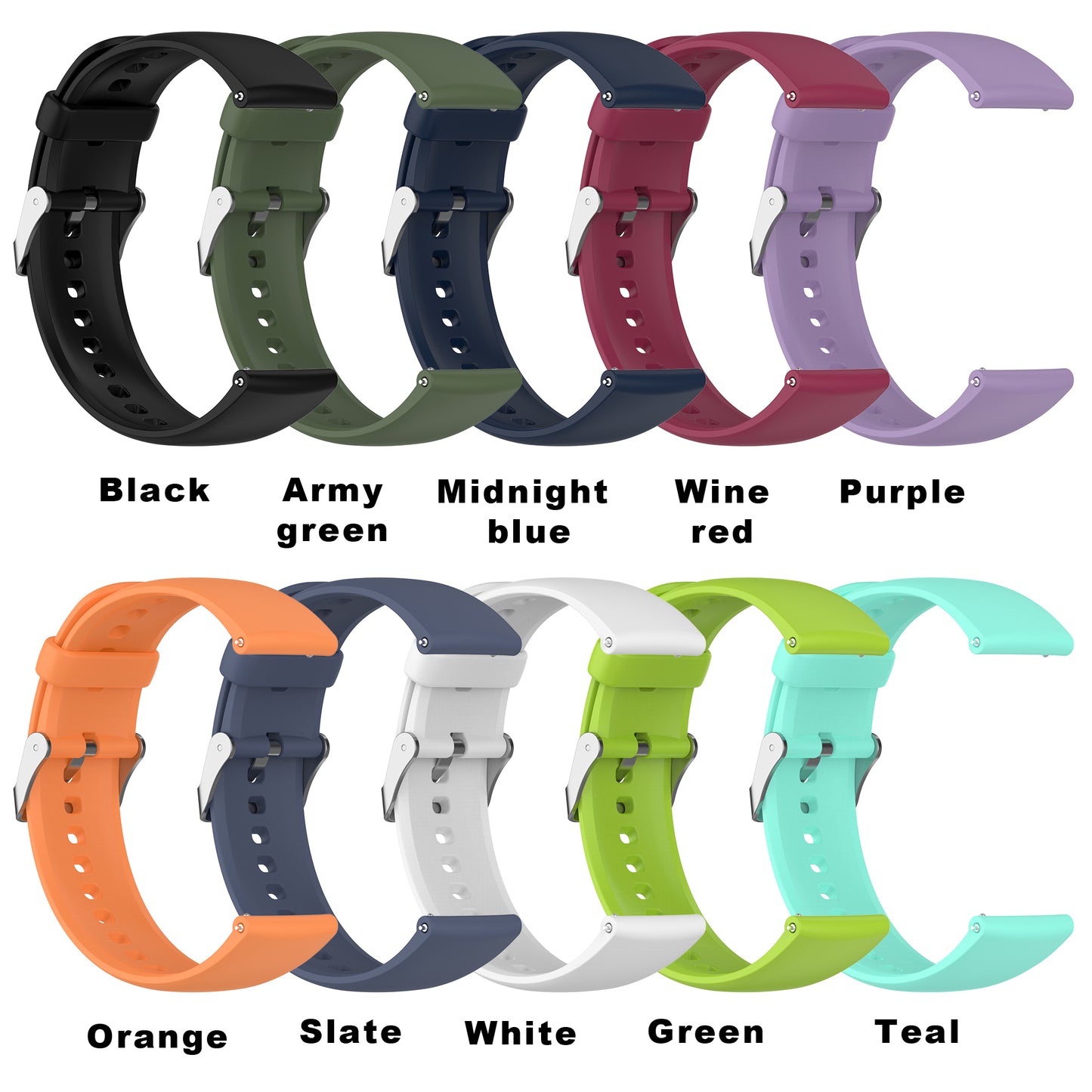 Silicone Sport Straps